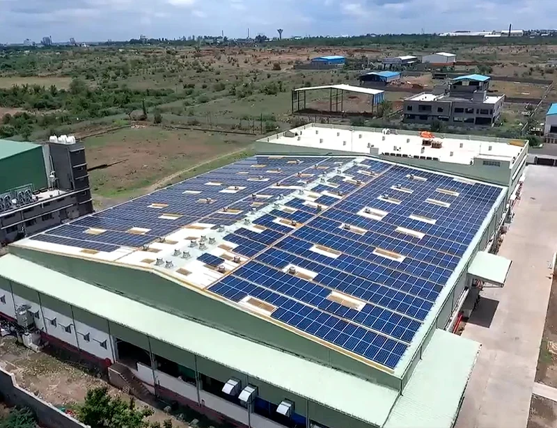 Textile Manufacturing Unit | K2S Solar